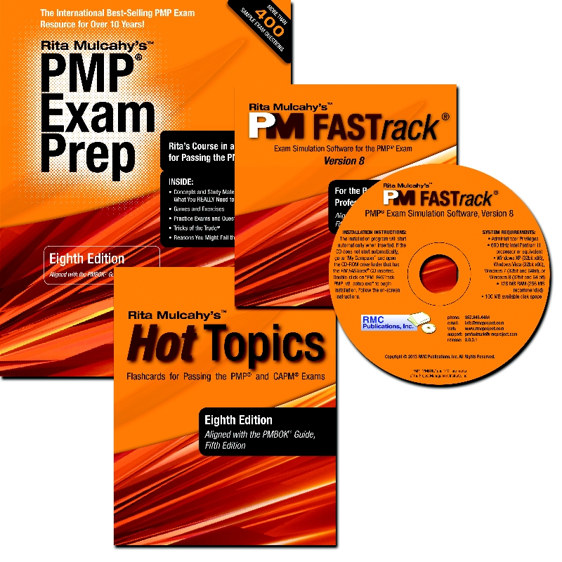 2013 Eighth Edition Ritas Course in a Book for Passing the PMP Exam PMP Exam Prep By Rita Mulcahy